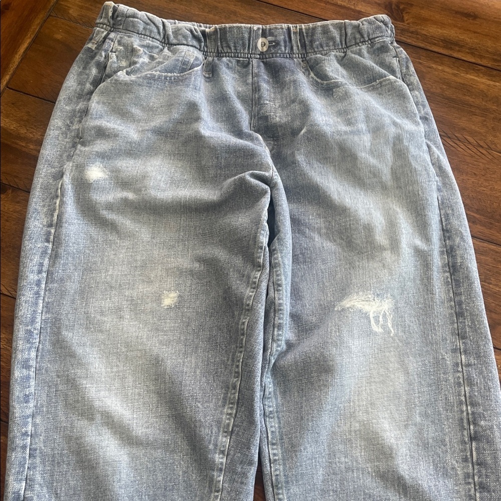 Rag & Bone Miramar Joggers sweatpants faux jeans size Large - Picture 5 of 16